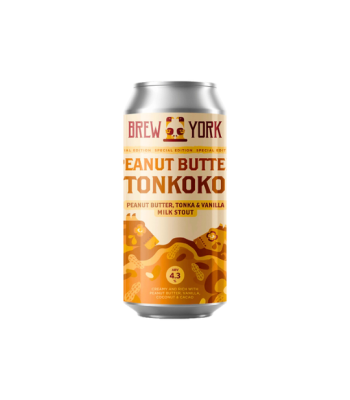 Brew York - Peanut Butter Tonkoko - 440ml can