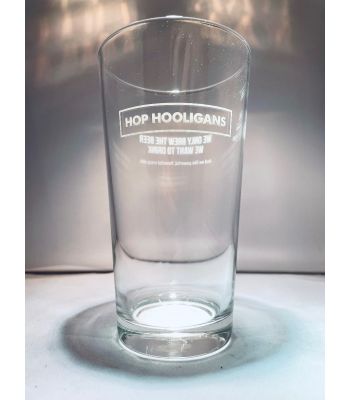 Hop Hooligans - Pint Glas 500ml