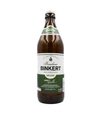 Brauhaus Binkert - Main Seidla Kellerbier - 500ml bottle