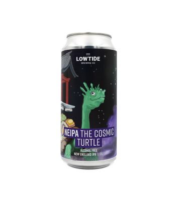 Lowtide - NEIPA The Cosmic Turtle (alcoholvrij 0,5%) - 440ml can