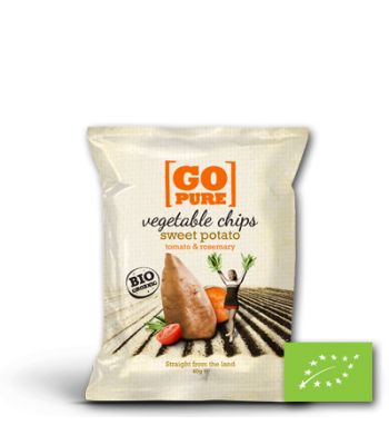 Go Pure - Vegetable Chips Sweet Potato - 40g zakje