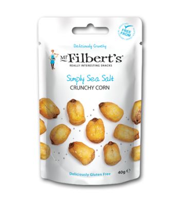 Mr Filberts - Crunchy Corn Sea Salt - 40g zakje