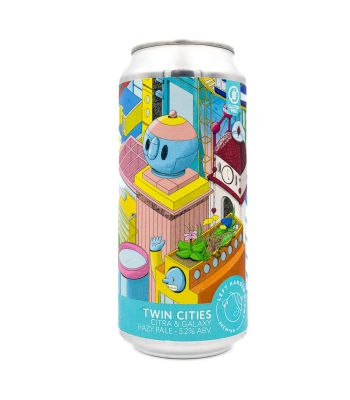 Left Handed Giant - Twin Cities: Citra & Galaxy (glutenvrij) - 440ml can