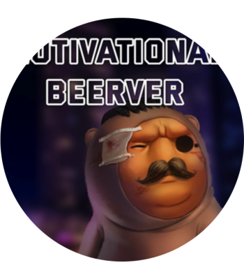 Lobik - Motivational Beer Beaver - 20L keg