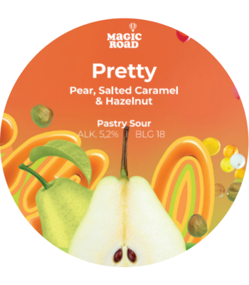 Magic Road - Pretty: Pear, Salted Caramel & Walnuts - 20L keg