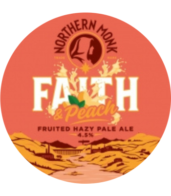 Northern Monk - Faith & Peach - 30L keg