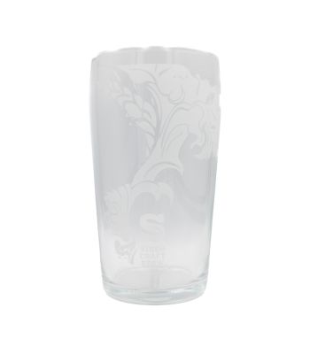 Siren - Pint Glas Logo Wit Lint