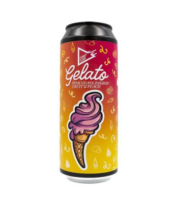 Funky Fluid - Gelato: Pink Guava, Passionfruit & Peach - 500ml can