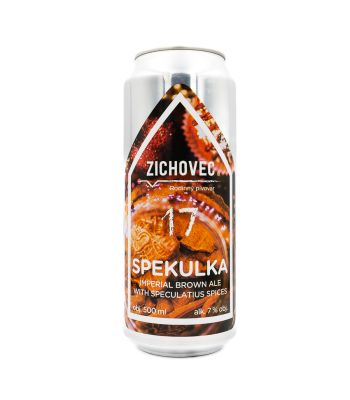Rodinný Pivovar Zichovec - Spekulka 17 - 500ml can