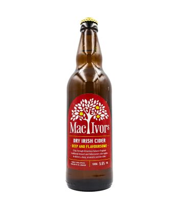 Mac Ivors Cider - Dry Irish Cider - 500ml bottle