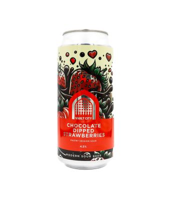 Vault City - Chocolate Dipped Strawberries - 440ml can