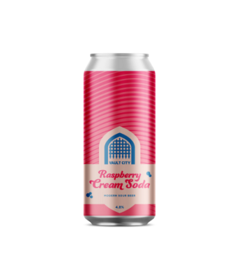 Vault City - Raspberry Cream Soda - 440ml can