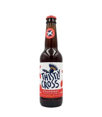 Thistly Cross Cider - Strawberry Cider - 330ml bottle