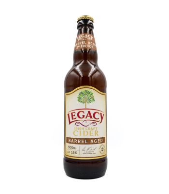 Legacy Irish Craft Cider - Barrel Aged - 500ml bottle
