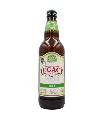 Legacy Irish Craft Cider - Dry - 500ml bottle