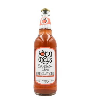 Legacy Irish Craft Cider - Longways Elderflower Cider - 500ml bottle