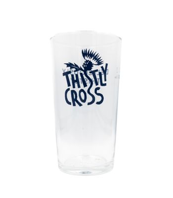 Thistly Cross Cider - Pint Glas op voet